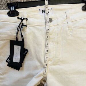 NWT PAIGE Denim White High Rise Hoxton Ankle Skinny Jeans Size 27